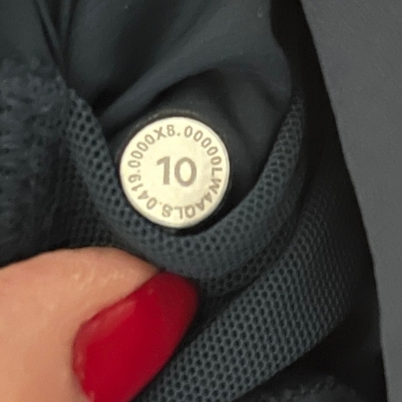 LN!🍒LULULEMON DOWN FOR IT ALL VEST sz 10 NIGHT DIVER Jacket Teal Blue Submarine - Picture 6 of 12
